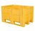 Click to swap image: CRAEMER CB1 Pallet Bin Solid 500 Litre Yellow